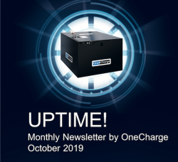October 2019 UPTIME! Newsletter by OneCharge October 2019 UPTIME! Newsletter by OneCharge